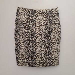 Vintage Fredericks of Hollywood high waist leopard print skirt, M